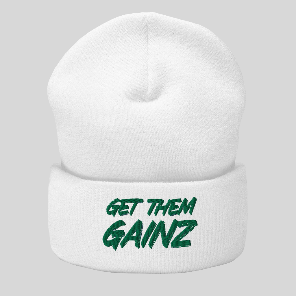 Get Them Gainz Beanie (Green)