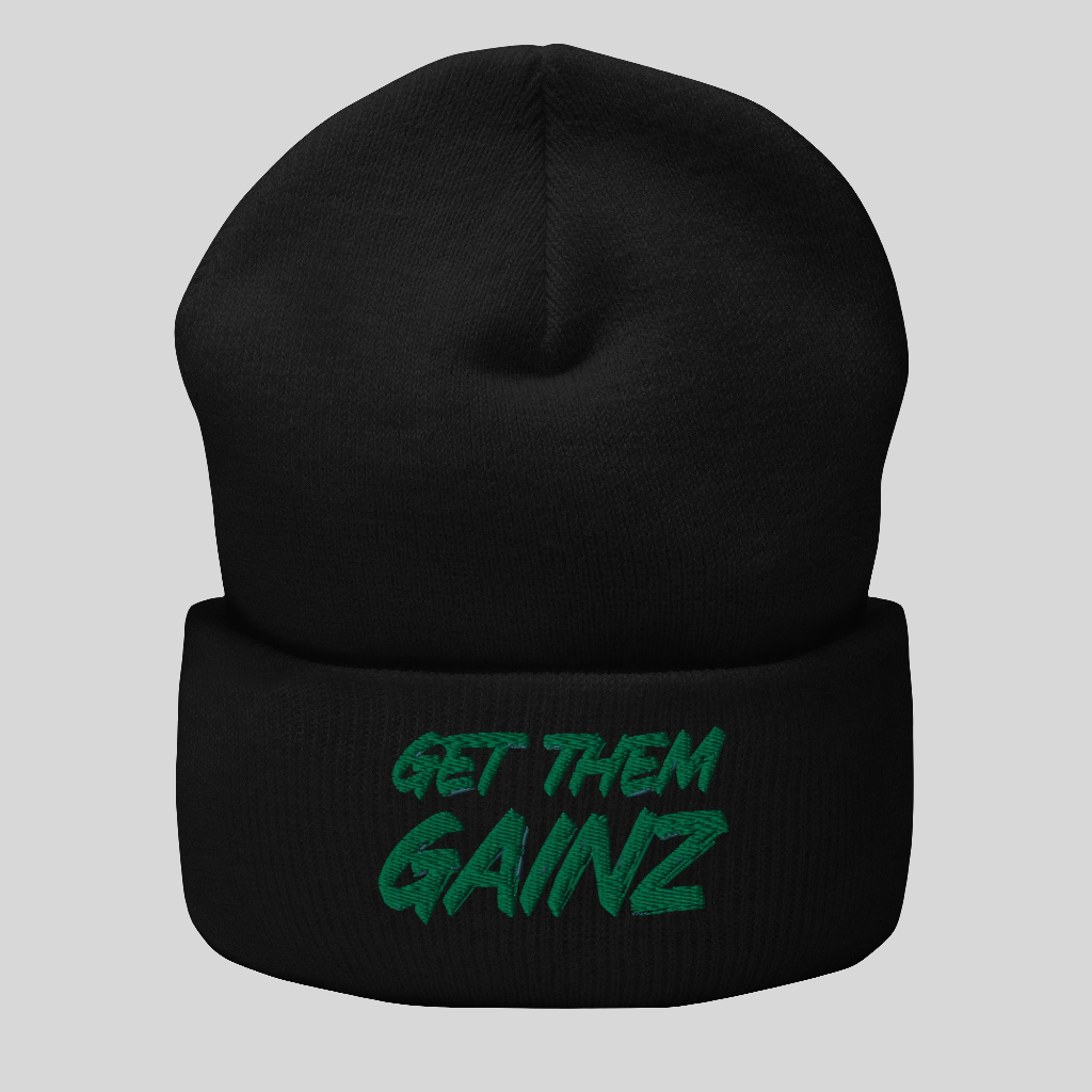 Get Them Gainz Beanie (Green)