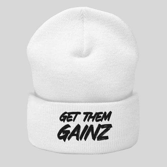 Get Them Gainz Beanie (Black)