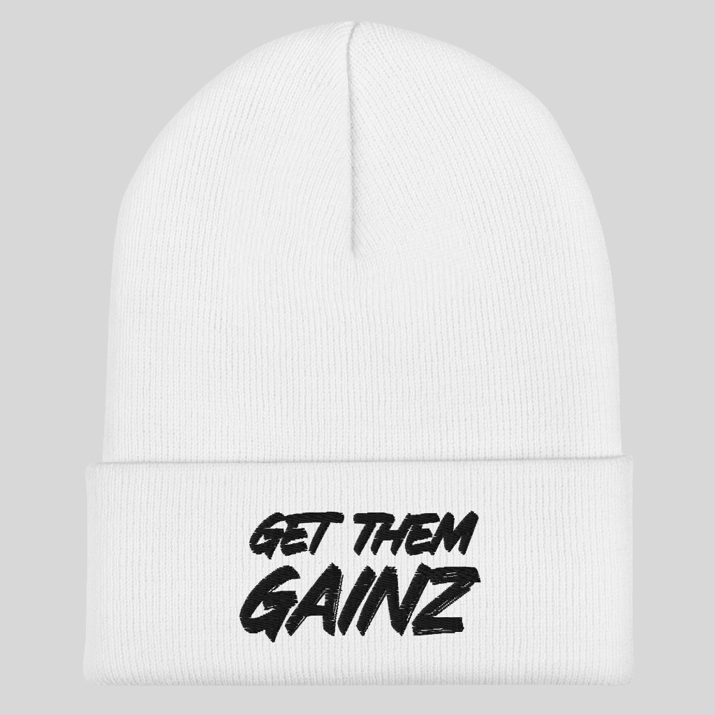 Get Them Gainz Beanie (Black)